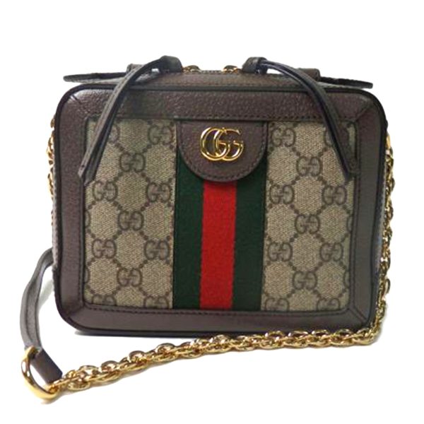 21137 1 Gucci Offdia Gg Mini Leather Shoulder Bag Beige