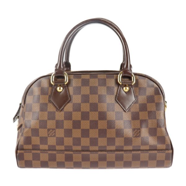 2116093007242 1 Louis Vuitton Duomo Damier Handbag Leather Brown