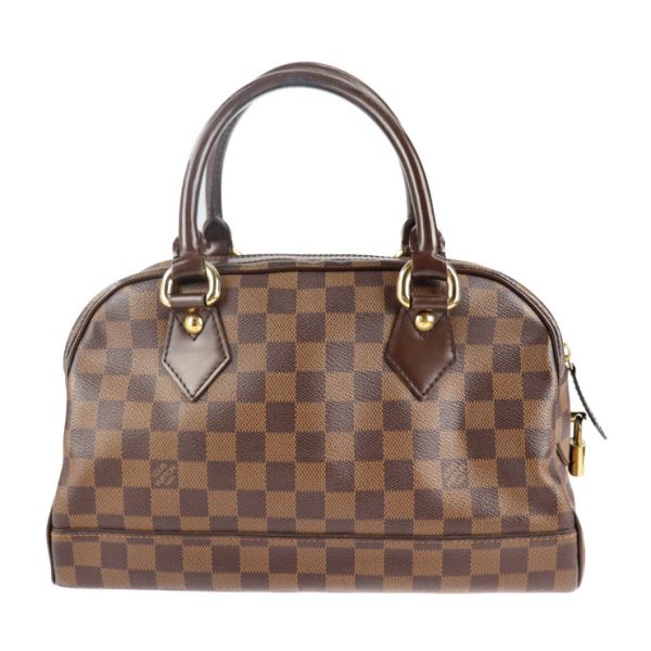 2116093007242 3 Louis Vuitton Duomo Damier Handbag Leather Brown