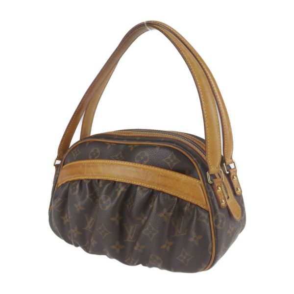 2117063007297 2 Louis Vuitton Clara Monogram Handbag Canvas Leather Brown