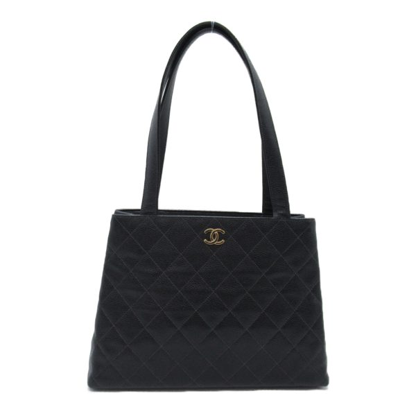 2118300048610 5 Chanel Matelasse Shoulder Tote Bag Black