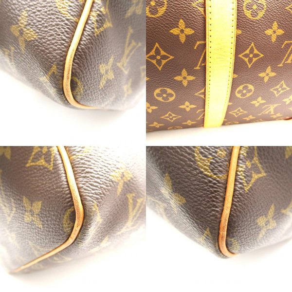 2118300053393 13c Louis Vuitton Keepall 55 Boston Bag Canvas Brown