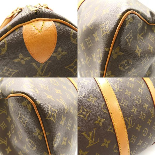 2118300053409 11c Louis Vuitton Keepall 50 Boston Bag Monogram Brown