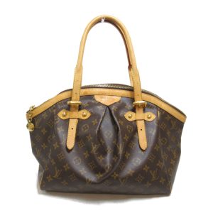 2118400117360 2 Louis Vuitton Petit Bucket PM Shoulder Tote Bag Monogram Brown