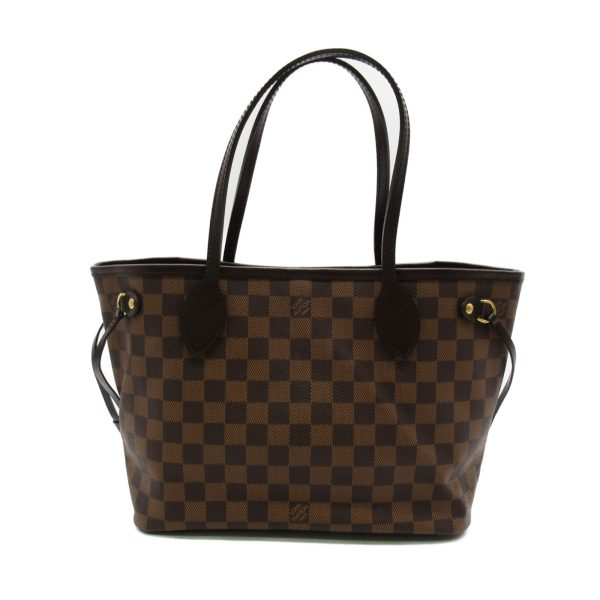 2118400120698 1 Louis Vuitton Neverfull PM Tote Bag Damier Brown