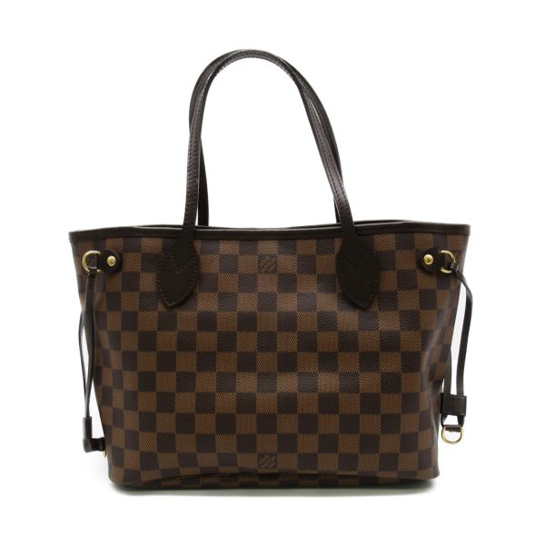 2118400120698 3 Louis Vuitton Neverfull PM Tote Bag Damier Brown