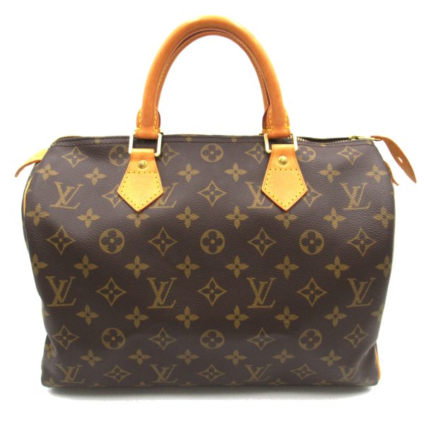 2118400121565 1 Louis Vuitton Speedy 30 Monogram Handbag Brown