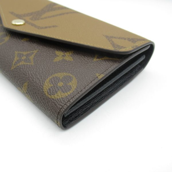 2118400135685 8 Louis Vuitton Portefeuille Sarah Long Wallet Brown