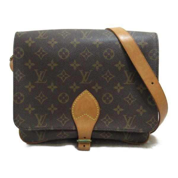 2118500044764 2 Louis Vuitton Cartesier 26 Shoulder Bag Brown