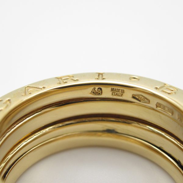 2118800078537 5 BVLGARI Yellow Gold Ring B Zero One