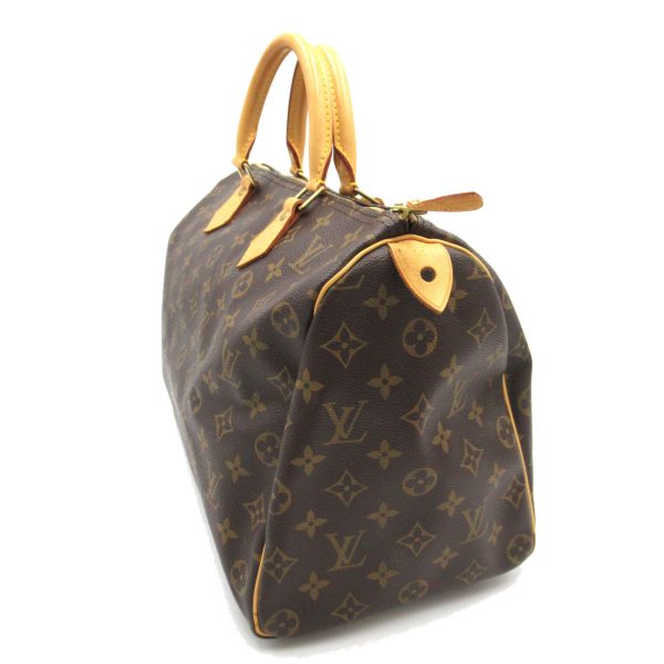 2118900030183 3 Louis Vuitton Speedy Handbag Monogram Brown