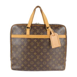 2119083007247 1 Louis Vuitton Nano Noe Leather Shoulder Bag Brown