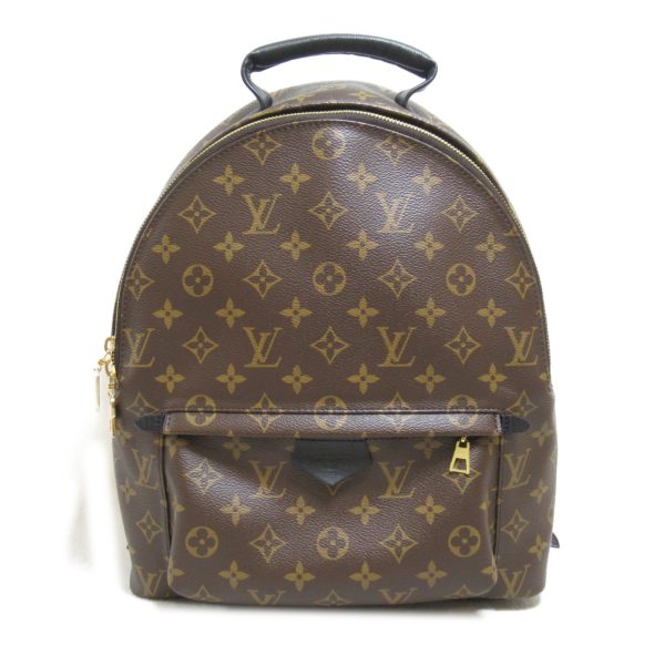 2119900003351 2 Louis Vuitton Palm Springs MM Monogram Backpack Brown