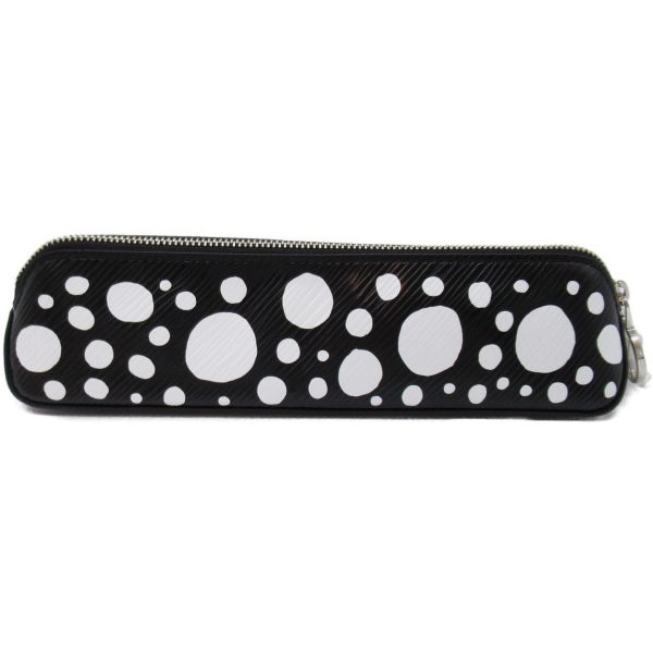 2119900009346 4 Louis Vuitton Elisabeth Pencil Case Black White