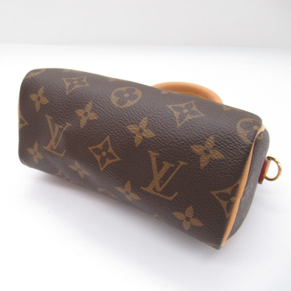 2119900009377 6 Louis Vuitton Nano Speedy Shoulder Bag Brown