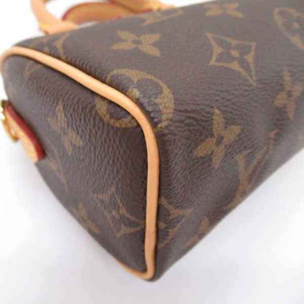 2119900009377 8 Louis Vuitton Nano Speedy Shoulder Bag Brown