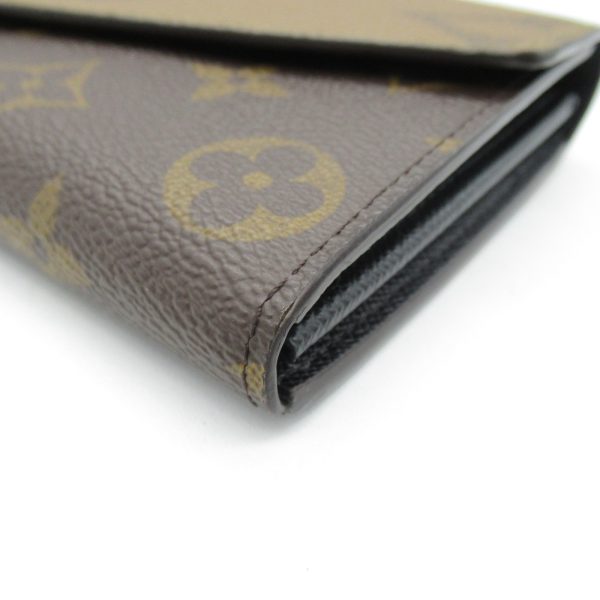 2119900009438 10 Louis Vuitton Portefeuille Sarah Long Wallet Brown