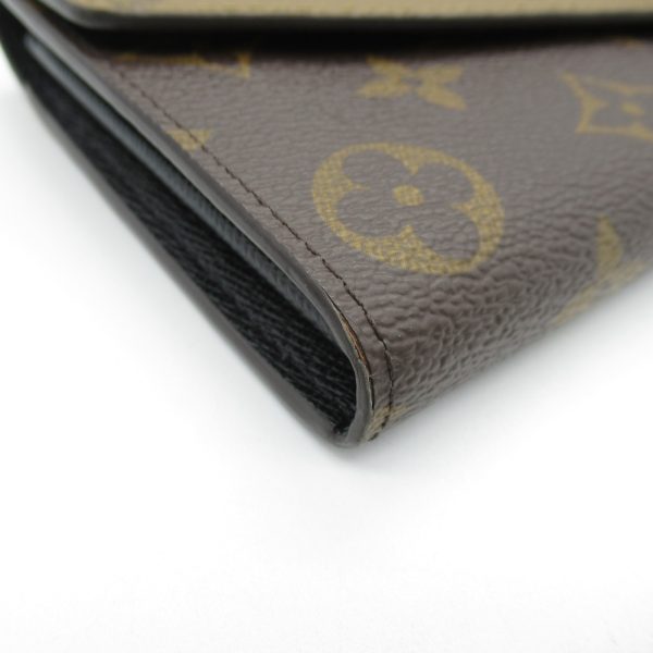 2119900009438 9 Louis Vuitton Portefeuille Sarah Long Wallet Brown