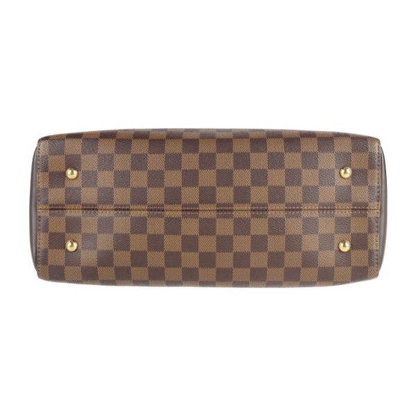 2121033008447 4 Louis Vuitton Kensington Bowling Damier Handbag Leather Brown