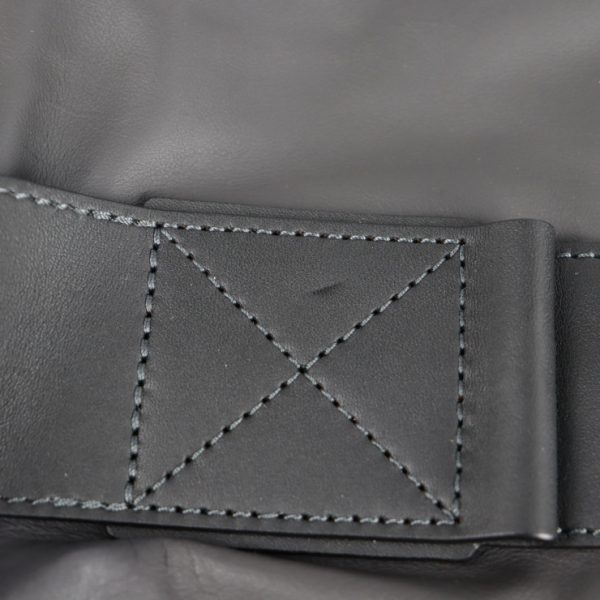 2123053008400 9 Louis Vuitton Start MM Boston Bag V Line Leather Asphalt Gray