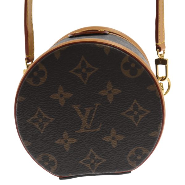 2124f120001 5 LOUIS VUITTON Lv Nano Cannes Shoulder Bag Canvas Brown