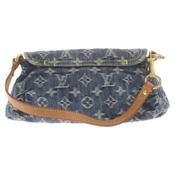 2124f140006 2 LOUIS VUITTON Mini Pretty Handbag Denim Blue