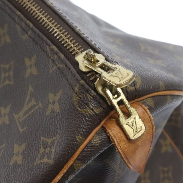 2124f140013 5 Louis Vuitton Monogram Keepall Boston Bag Canvas Brown