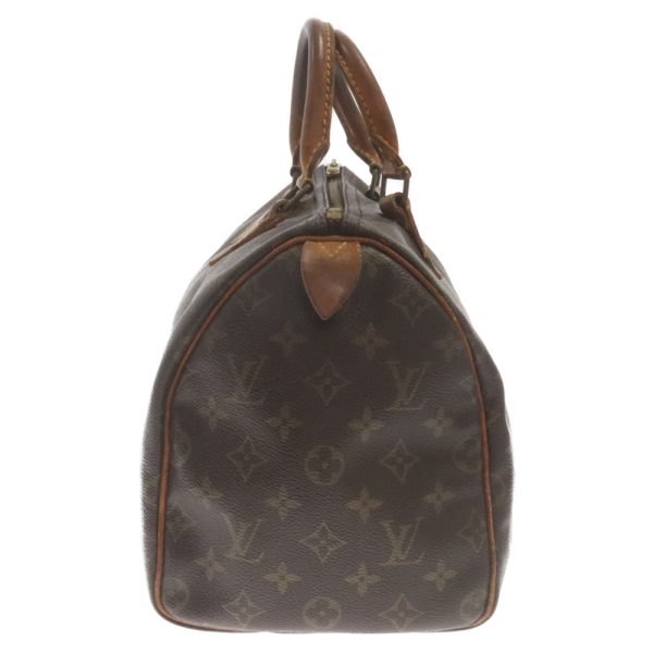 2124f180013 3 Louis Vuitton Monogram Speedy Boston Bag Brown