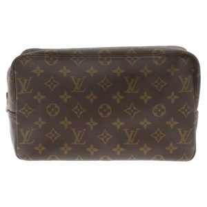 2124f180015 1 Louis Vuitton Monogram Keepall 45 Boston Bag Brown