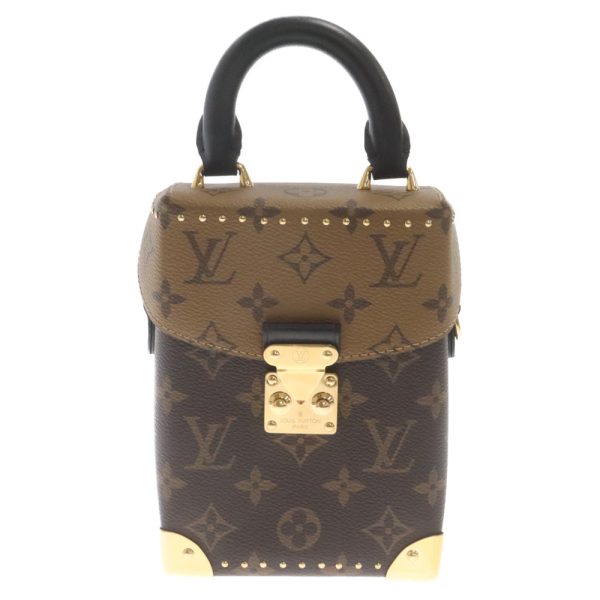 2124f180024 1 Louis Vuitton LV Monogram Reverse Shoulder Brown