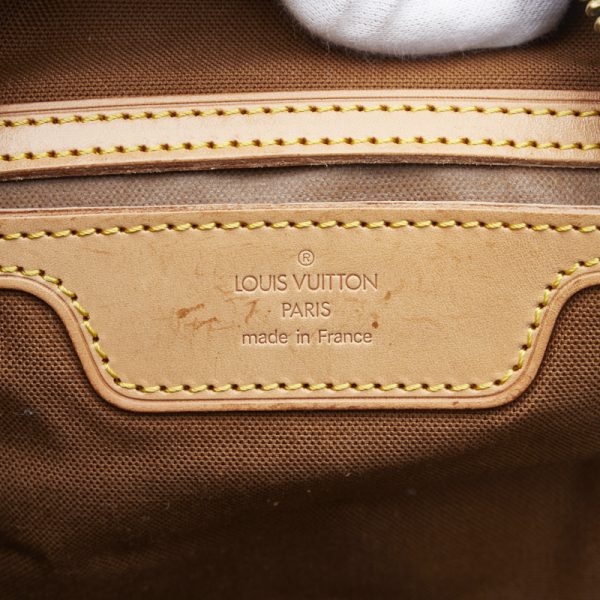 219 03875 11 Louis Vuitton Sac Porochon Boston Bag Monogram Brown