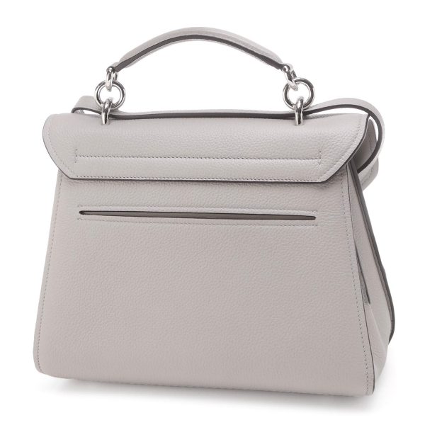 21h49304 Ferragamo Margot Handbag Rhinocerosgrey