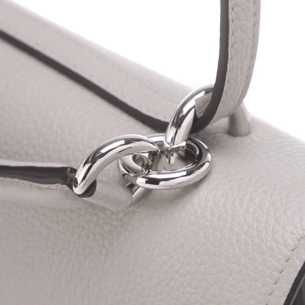 21h49308 Ferragamo Margot Handbag Rhinocerosgrey