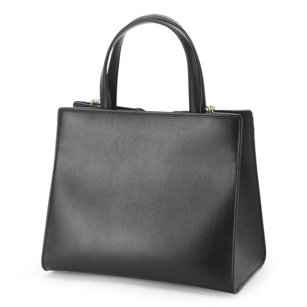 21i29004 Ferragamo Vara Tote Bag Black