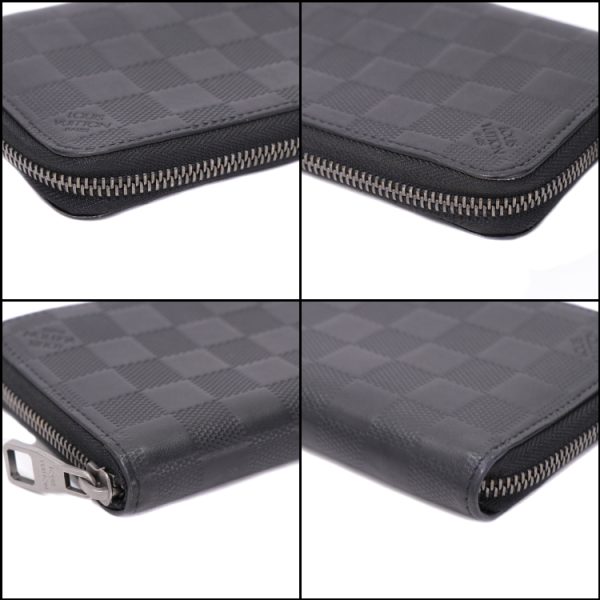 22 0894 07 Louis Vuitton Zippy Wallet Vertical Black