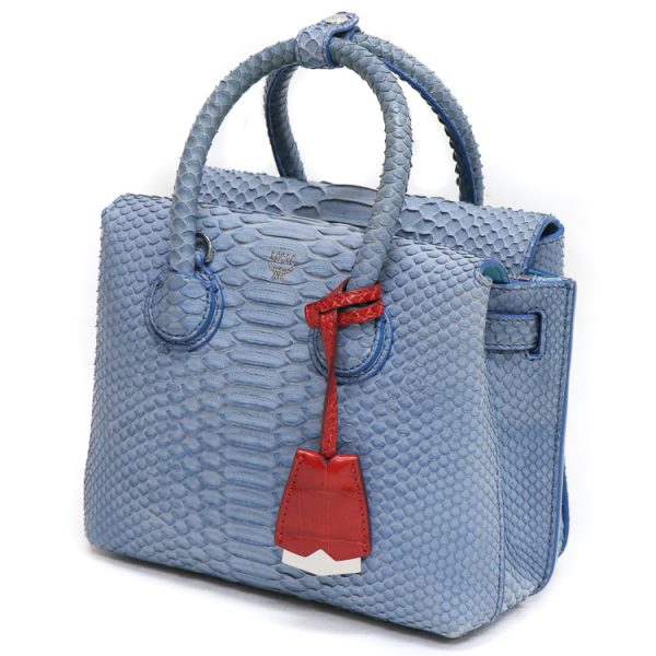 22 1222 01 MCM Hand Bag Blue