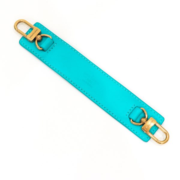 22 3014 09 Louis Vuitton Wave Chain Shoulder Bag Turquoise Blue