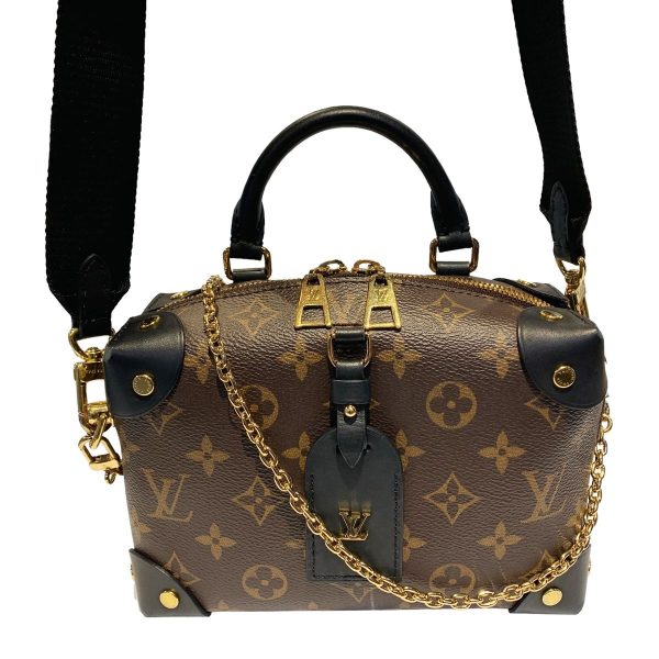 22011680 09 Louis Vuitton Petite Malle Souple Monogram Shoulder Bag