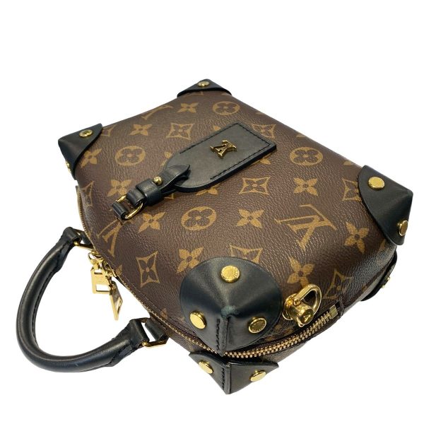 22011680 18 Louis Vuitton Petite Malle Souple Monogram Shoulder Bag