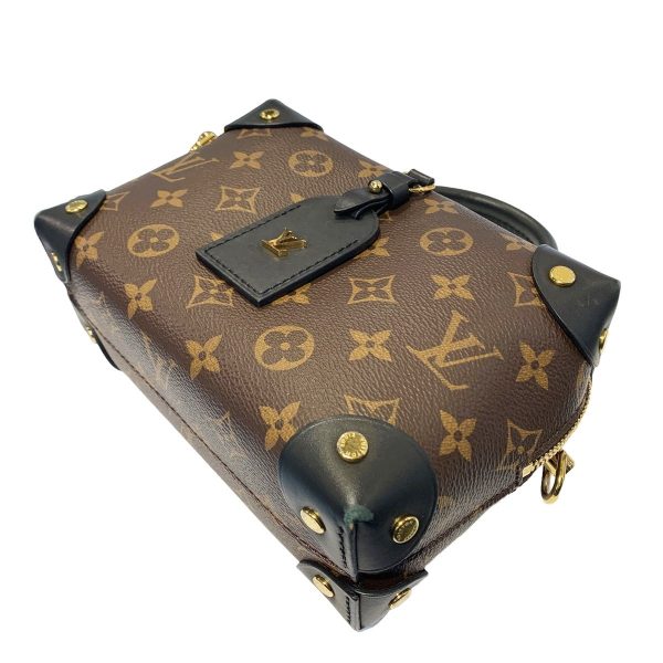 22011680 19 Louis Vuitton Petite Malle Souple Monogram Shoulder Bag