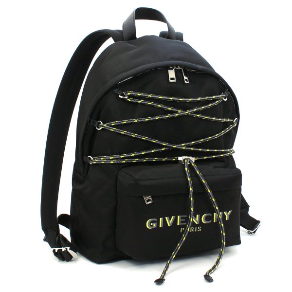 220819 bg1 8 1 Givenchy Urb Backpack Strings Rucksack Nylon Black