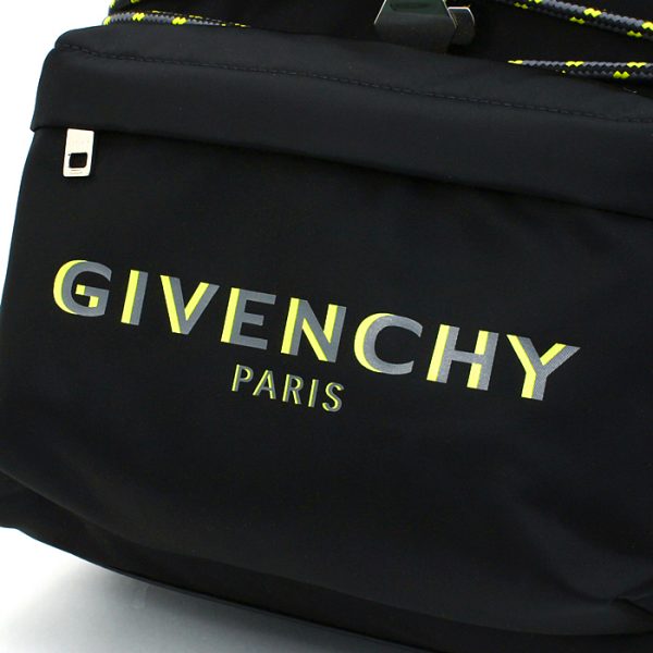 220819 bg1 8 6 Givenchy Urb Backpack Strings Rucksack Nylon Black