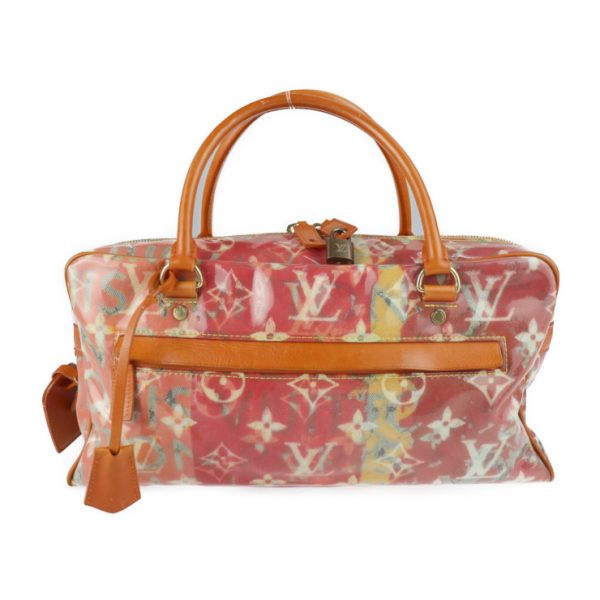 2219093007113 1 Louis Vuitton Weekender Pm Monogram Pulp Handbag Leather Rose