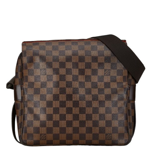 222 56433 1 Louis Vuitton Damier Naviglio Shoulder Bag Brown