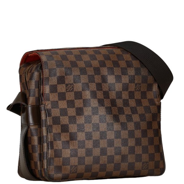 222 56433 2 Louis Vuitton Damier Naviglio Shoulder Bag Brown