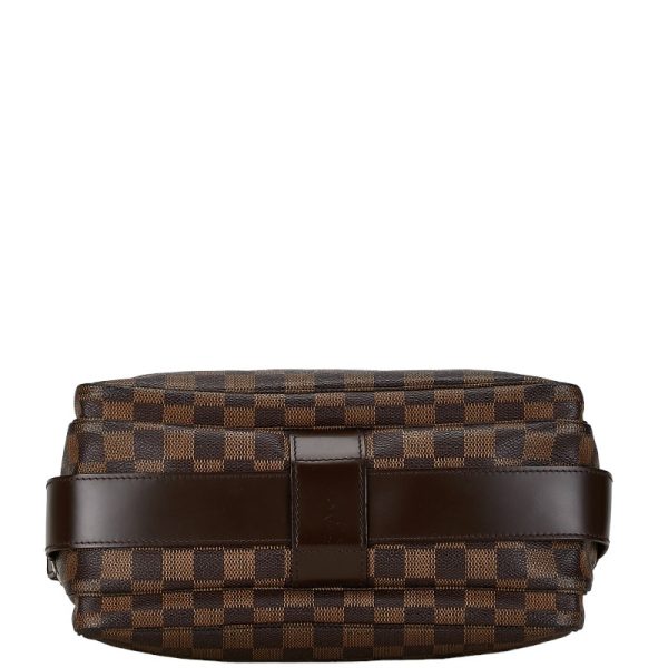 222 56433 4 Louis Vuitton Damier Naviglio Shoulder Bag Brown