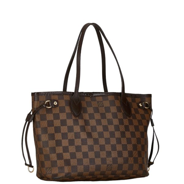 222 56434 2 Louis Vuitton Neverfull PM Shoulder Bag Brown