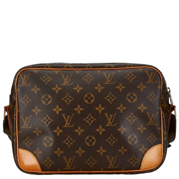 222 56447 3 Louis Vuitton Monogram Nile Shoulder Bag Brown