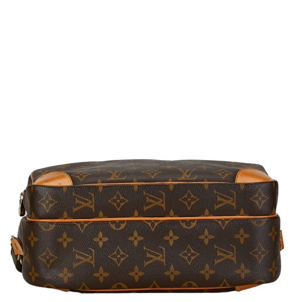 222 56447 4 Louis Vuitton Monogram Nile Shoulder Bag Brown