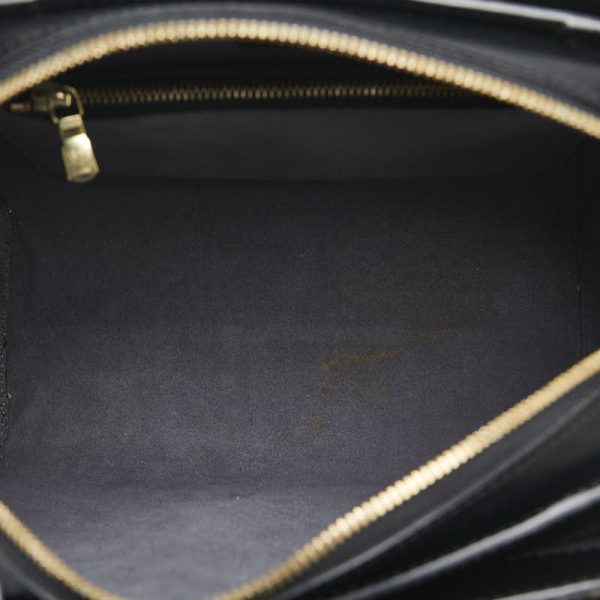 222 57011 6 Louis Vuitton Epi Pont Neuf Handbag Noir Black